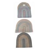 6 Braided Area Rugs Various Shapes