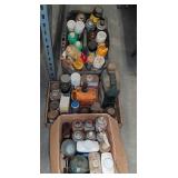 Vintage Garage Chemicals and Aerosols Lot