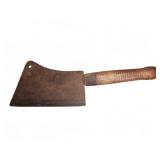 Steel Cleaver With Wooden Handle