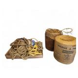Rope and Two Rolls of Biodegradable Twine