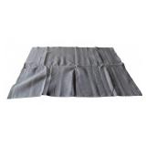 Large Gray Felt Area Rug Carpet Mat