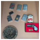 Vintage Zippo Lighters, Shields Gun Lighter,