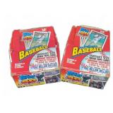 Topps 1991 Baseball Cards Open Wax Boxes