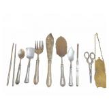 Silver Plated Flatware And Accessories