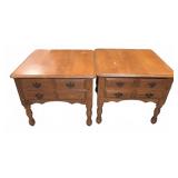 Wood Nightstands With Drawers