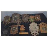 German Cuckoo Clock Cases and Parts