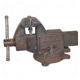 Columbian Cleveland OH Cast Iron Bench Vise