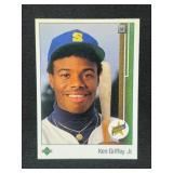 1989 Upper Deck Ken Griffey Jr. Rookie Card #1