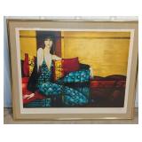 Philippe Auge "Barbara" Signed Lithograph 61/200