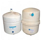 2 Reverse Osmosis Water Storage Tanks