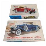 Hubley 1/22 Packard Model Car Kits, Unassembled