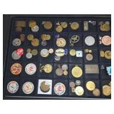 Pins, Tokens, Medals, And Badges