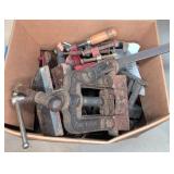 Metal Clamps and Hand Tools