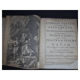 1778 Book of Common Prayer Church of Ireland
