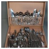 Stainless Steel Flatware Set, 60+ Pieces
