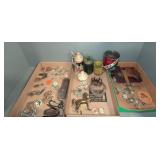 Vintage Mixed: Buttons, Belt Buckles, Mugs
