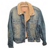 Abercrombie & Fitch Sherpa-Lined Denim Jacket