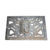 Cast Iron Decorative Medusa Grate Panel