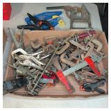 Clamps and Hand Tools Lot