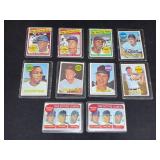 1969 Topps Baseball Card Lot with Star Players