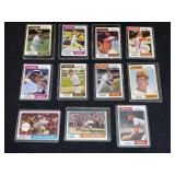 1974 Topps Baseball Card Lot (11)