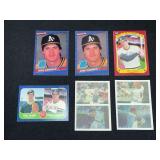 (6) Jose Canseco Baseball Cards RC