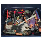Vintage G.I. Joe and Action Figure Lot with Gear