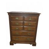 Sterlingworth Oak Chest of Drawers With Brass Pull