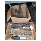 Hand Files and Rasps With Tool Rolls