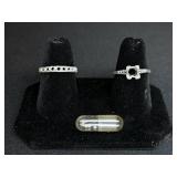 Engagement Ring Set, w/ (5) Loose Diamonds