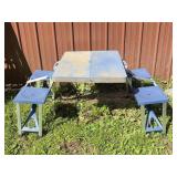 Folding Plastic Picnic Table
