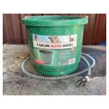 2 Gallon Heated Plastic Bucket