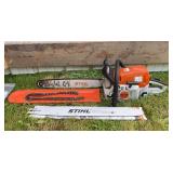 Stihl MS 391 Chainsaw w/ Extra 25" Bar and Chain