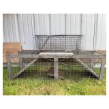 (2) Havahart Metal Live Animal Trap Cages