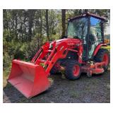 2019 Kubota LX3310HSD Tractor, w/ Loader & Mower