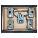 4 Tasco Trail Cameras and 1 Victure Camera