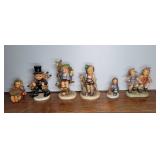 6 Goebel Hummel Porcelain Figurines