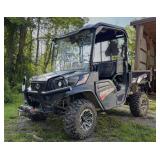 2018 Kubota RTV-XG850 Sidekick EPS 4x4 ATV