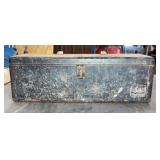 John Deere Metal Tool Box 19x6x6 Inch