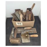 Metal Masonry and Tiling Trowels
