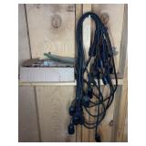 Outdoor String Light Set with Sockets and Bulbs
