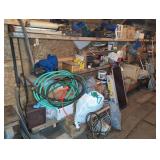 Garage Contents of Shelving