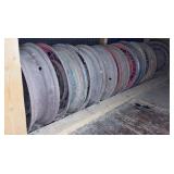 Antique Steel Spoked Car Wheels