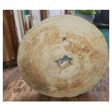 Round Stone Mill Wheel with Center Hole