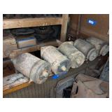 (5) Early Automotive Starter Motors