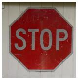 Reflective Metal STOP Traffic Sign, 30ï¿½L