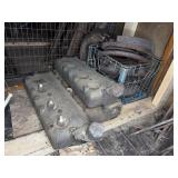 Model A Engine Parts Including Heads & More