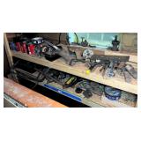 Two Shelves Model A Automotive Parts Lot