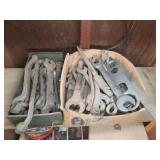 Large Group of Ford Branded Wrenches