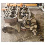4 Cylinder Ford Motor Block and Crank Assembly